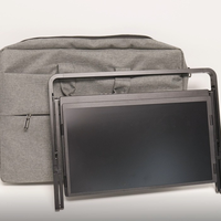 Moniteur portable triple écran 14 pouces 400 nits IPS LCD 2560 x 1600 60 Hz Type C avec haut-parleurs intégrés