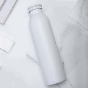 Botella de Agua Deportiva de Doble Capa de Acero Inoxidable 304, Botella de Leche Moderna, Taza Aislada al Vacío para Exteriores - Venta al por Mayor - Product Image 2