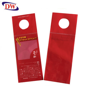 Tái chế nhỏ trong suốt <span class=keywords><strong>OPP</strong></span> Trắng tiêu đề lớn treo lỗ nhựa tự dính con dấu Quà tặng khuyến mãi đóng gói túi poly - Product Image 4