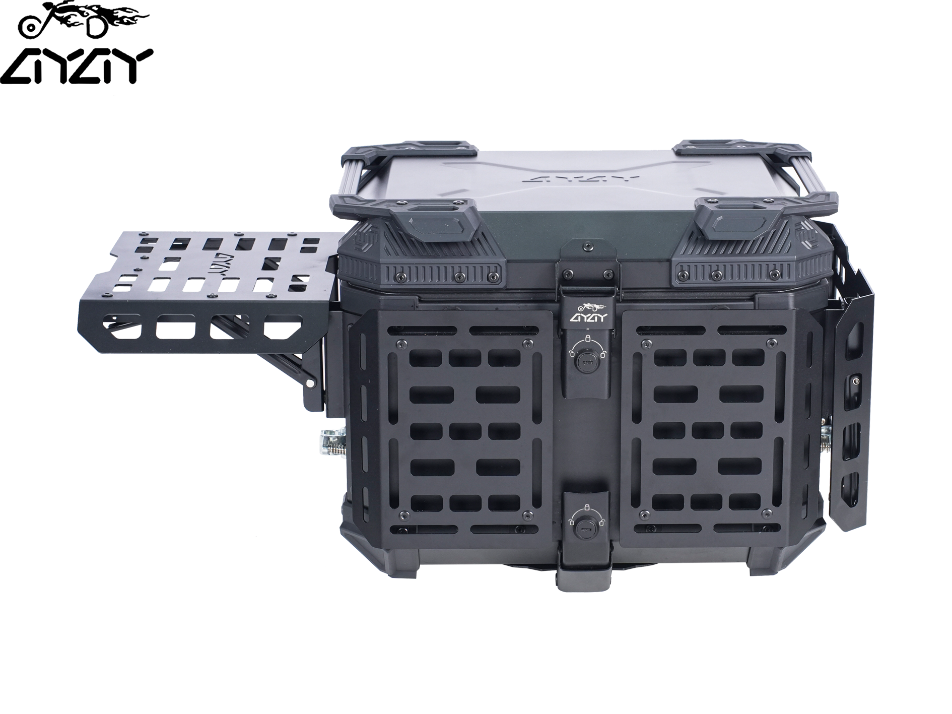 55L Motorcycle & Electric Car Rear Trunk - Waterproof & Durable