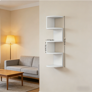 Estante de pared decorativo, accesorios para tablero de un solo mensaje, estantería para muñecas, caja ciega hecha a mano, almacenamiento colgante de pared - Product Image 1