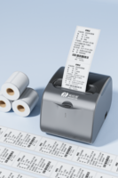 MHT-L80G IP58 nouvelle imprimante d'autocollant thermique de code à barres Portable 150 mm/s 80mm QR Code étiquette de prix FBA expédition imprimante d'étiquettes thermiques