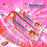 Dentifrice Bio Fraise pour Enfants Protection des Gencives Prévention des Caries 50ml