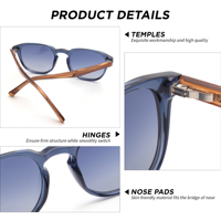 Lunettes de soleil pour homme en métal, personnalisées, de luxe, avec monture PC, verres PC, style rétro vintage, de grandes marques, neuves, pour unisexe