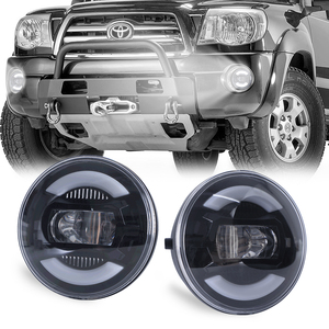 Sistemas de Iluminación Automotriz, Luces de Conducción DRL, Faros Antiniebla LED Redondos para Parachoques, para Toyota Tacoma <span class=keywords><strong>Tunder</strong></span> 2012-2015 - Product Image 1