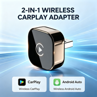 Adaptateur sans fil Carplay, Android Auto, Airplay, dongle, interface multimédia intelligente pour voiture, kit, type C, plug and play