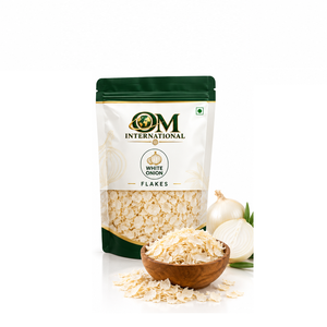 Flocons d'oignon blanc déshydratés, tranches d'oignon séchées, assaisonnement aromatique pour la cuisson de soupes, sauces, snacks et marinades - Product Image 2