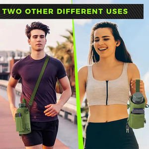 Nouveau Style magnétique sac de sport pochette pochette bandoulière épaule sport magnétique bouteille d'eau porte-sac avec poche pour téléphone - Product Image 6