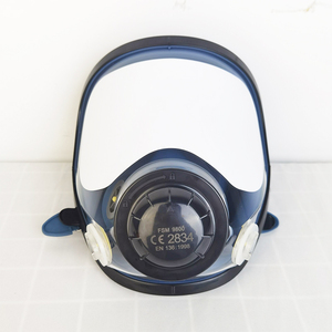 PPE sicurezza NBC Gas tossici Anti radioprotezione P3R respiratore maschera antigas chimica Full Face - Product Image 6