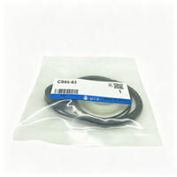 Kit de joints de rechange CS96-80-PS, accessoires d'étanchéité complets pour cylindre pneumatique de 80 mm pour maintenir une étanchéité stable