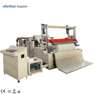 Machine de découpe et de rembobinage de papier toilette en rouleaux jumbo pour papier toilette pour parents - Product Image 1