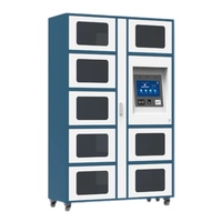 Casillero de Gestión de materiales de rejilla RFID de fábrica inteligente, casillero consumible de almacén inteligente, piezas de producción, casillero de autoservicio