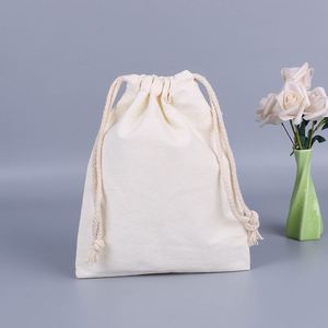 100% Eco Friendly Reusable Promotion Gift Bag Custom Jute Fashion <b>Drawstring</b> <b>Pouch</b> Logos Silk Screen Printed Customized Size - Product Image 6