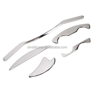 304 Edelstahl Fitnessstudio IASTM Weichgewebe Fitness Muskel-Faszien-Messer Werkzeug Chiropraktiker Körper Physiotherapie Massage - Product Image 3