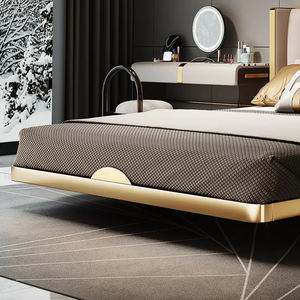 Cadre <span class=keywords><strong>de</strong></span> <span class=keywords><strong>lit</strong></span> King Size rembourré, <span class=keywords><strong>lit</strong></span> plateforme moderne <span class=keywords><strong>de</strong></span> luxe en bois avec tête <span class=keywords><strong>de</strong></span> <span class=keywords><strong>lit</strong></span>, haute qualité, nouveau design tendance 2025 - Product Image 4