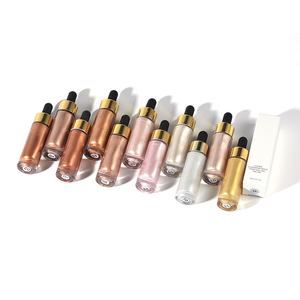 Illuminante Liquido per il Corpo in 11 Colori, Logo Personalizzato, Etichetta Privata, Ombretto Minerale Glitterato, Crema Blush per Trucco - Product Image 3