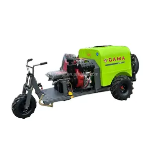 Penyemprot denpan traktor kualitas terbaik alat pertanian murah penyembur mandiri 200L dengan tempat duduk