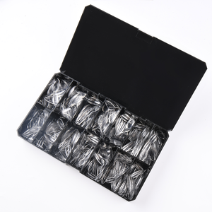 <span class=keywords><strong>Precio</strong></span> al por mayor puntas de extensión de <span class=keywords><strong>uñas</strong></span> puntas de <span class=keywords><strong>uñas</strong></span> de Gel suave 14 tamaños corto redondo Etiqueta Privada logotipo OEM puntas de <span class=keywords><strong>uñas</strong></span> 600 unids/caja - Product Image 2