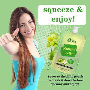 Factory Direct Konjac <b>Jelly</b> with Saturated Fat low Calorie Wholesale <b>Jelly</b> in Bulk Packaging Squeeze Enjoy Body and Skin <b>Jelly</b> - Product Image 5