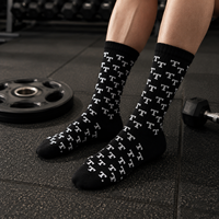 Chaussettes de sport personnalisées OEM, processus jacquard, faible MOQ, vente en gros d'usine, chaussettes de cyclisme avec logo personnalisé