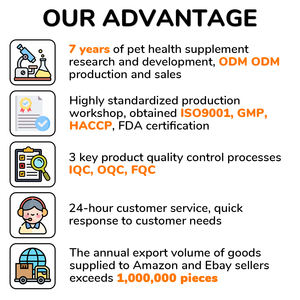 Suplemen anjing pereda alergi Premium | Suplemen alergi alami untuk anjing & kucing | Dukungan imun, pengurangan gatal, perawatan kulit - Product Image 4