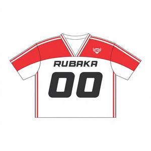 Camiseta de Fútbol Americano Personalizable, Transpirable, 100% Poliéster, Estilo Urbano, Tallas Grandes Disponibles, Sublimación - Product Image 1