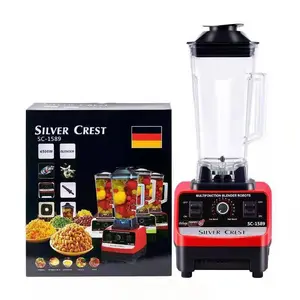 3000w industrieller Entsafter aus rostfreiem Stahl, Küchenmaschine Silver Crest Stick Mixer und Mixer mit Flasche