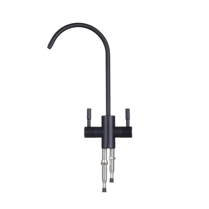 <span class=keywords><strong>Grifo</strong></span> de Acero Inoxidable para Filtro de Agua por Ósmosis Inversa, <span class=keywords><strong>Doble</strong></span> Manija, Rotación de 360 Grados, Montaje en Encimera, para Uso Doméstico y Comercial - Product Image 2