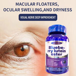 Tablet Blueberry Lutein Ester Antioksidan Suplemen Mata Kapsul untuk Perawatan Penglihatan Suplemen Kesehatan - Product Image 5