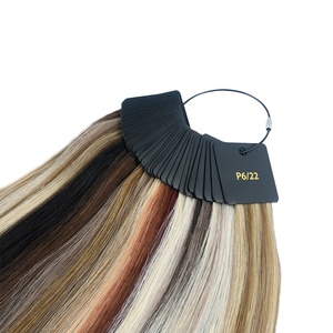 Nuancier de cheveux naturels de qualité supérieure Yuanzhen Factory – Gamme complète de couleurs en gros - Product Image 4