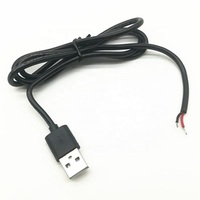 Maßgefertigtes USB 2.0 Typ A Stecker Abisoliertes Kabel Offenes Pigtail-Verlängerungskabel für Computer Drucker Schnelles Laden Datenübertragung