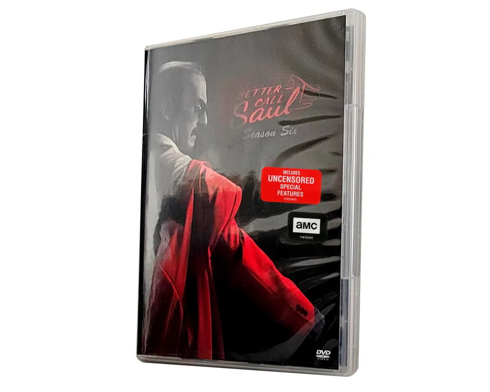 Meilleur appel Saul saison 6 4DVD toute nouvelle version dvd Amazon eBay DVD fournisseur vente en gros dvd films tv série cadeau pour la famille
