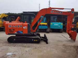 รถขุดตีนตะขาบฮิตาชิ ZX60 คุณภาพเยี่ยม ใช้งานน้อย 6 ตัน เครื่องยนต์อีซูซุ พร้อมมอเตอร์ เกียร์ และปั๊ม - Product Image 3