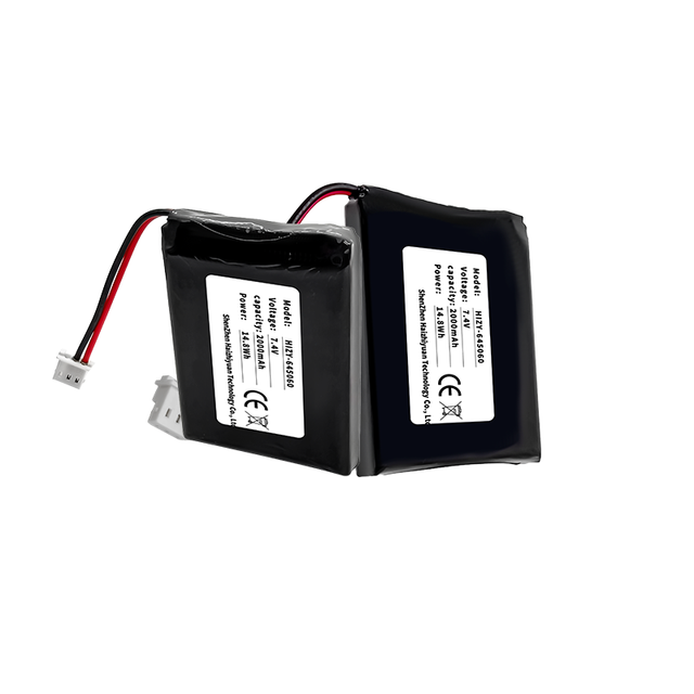 Hot Selling 7.4v 2000mah 645060 Long-Life Lithium Polymer Pouch Ion Batteries Good Quality 7.4v Lithium Pouch Ion Batteries