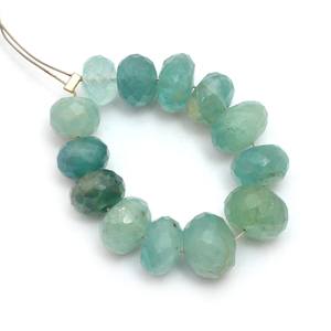 Perles rondes facettées graduées en grandidiérite rare de 6 mm à 8 mm, pierres semi-précieuses naturelles en grandidiérite, perles en vrac pour bijoux - Product Image 2