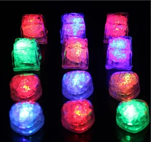 Colorful Luminous Ice Cubes Led Flash Ice Lantern Party Bar Cheer Props Children&#39;s Glowing Toys