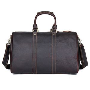 Mens di Cuoio Duffle Borsa Da Viaggio Marrone Palestra Sport Durante La Notte Week-End Borse Da Viaggio <span class=keywords><strong>per</strong></span> Le Donne <span class=keywords><strong>Aereo</strong></span> Dei Bagagli del Carry-On Sacchetto - Product Image 3