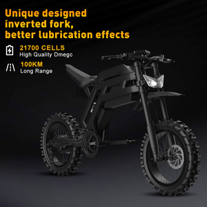 Moto tout-terrain OBX GT73 52V 2000W avec batterie au lithium 48V, 30 mph hors route, vélo électrique étanche à 6 vitesses - Product Image 2