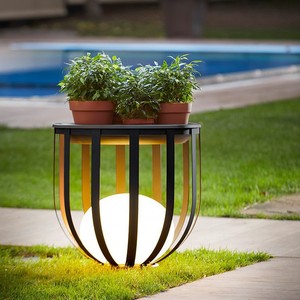 Lampes solaires LED étanches pour l'extérieur, pelouse, cour, jardin, treillis, patio, lampes de sol avec commande par bouton - Product Image 2