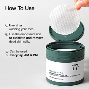 Tampons tonifiants PHA personnalisés OEM/ODM à l'acide salicylique pour le traitement de l'acné et l'élimination des imperfections - Product Image 4