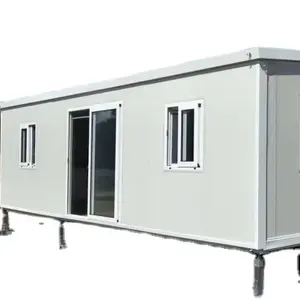 易于组装的小集装箱房18平方米面板墙壁可扩展集装箱房扁平包装集装箱房