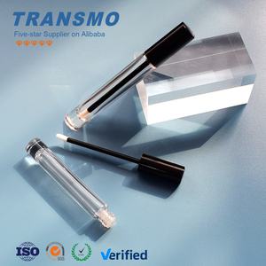 Tube de brillant à lèvres en verre avec capuchon métallique, tubes vides en verre épais pour brillant à lèvres 10 ml - Product Image 1