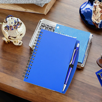 Carnet de notes A6 souple et portable en PP pour étudiants, vente en gros, pour exercices et affaires, impression par transfert thermique, publicitaire