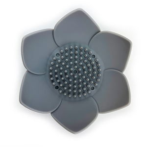 Accesorios de Baño, Jabonera con Forma de Flor, Suave, Fácil de Drenar, Porta Jabón de Silicona para Baño y <span class=keywords><strong>Ducha</strong></span> - Product Image 4