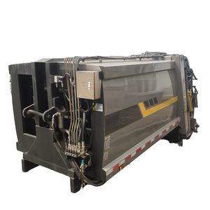 Customizable Compression Garbage Truck Garbage <strong>Bin</strong> 5-50 CBM <strong>Compactor</strong> with 4x2 Drive Automatic Transmission Engine &amp; Motor - Product Image 1