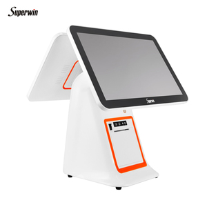 CY-95 15.4+15.4 Caisse enregistreuse à double écran Machine de point de vente de haute qualité avec imprimante 58mm 80mm Wifi Caisse enregistreuse pas chère pour supermarché - Product Image 2