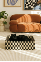 Griffoir et Lit pour Chat en Carton Ondulé – Durable, en Papier Ondulé, Ne Se Décolore Pas, Grande Taille, Boîte Jouet pour Chat