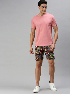 Pantalones Cortos Deportivos para Hombre, Estampado Digital, Poliéster, Secado Rápido, Corte Regular, Diseño Multicolor, Ligeros, Transpirables, para Entrenamiento - Product Image 3