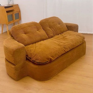 Sofá Cama Estilo Nórdico, Cómodo Sofá de Pana Plegable de Doble Uso, Estilo Relajado, para Sala de Estar, Dormitorio, Apartamento, Hotel - Product Image 5