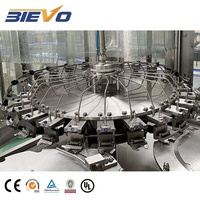 Ligne de remplissage d'eau minérale entièrement automatique à grande vitesse 3 en 1 à Zhangjiagang